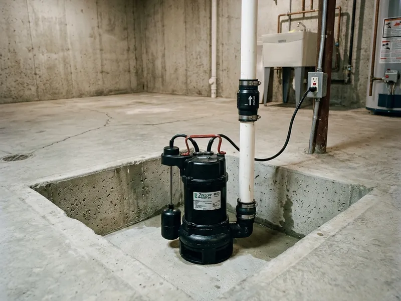 Sump Pump Installation Plumber in Hebron, TX